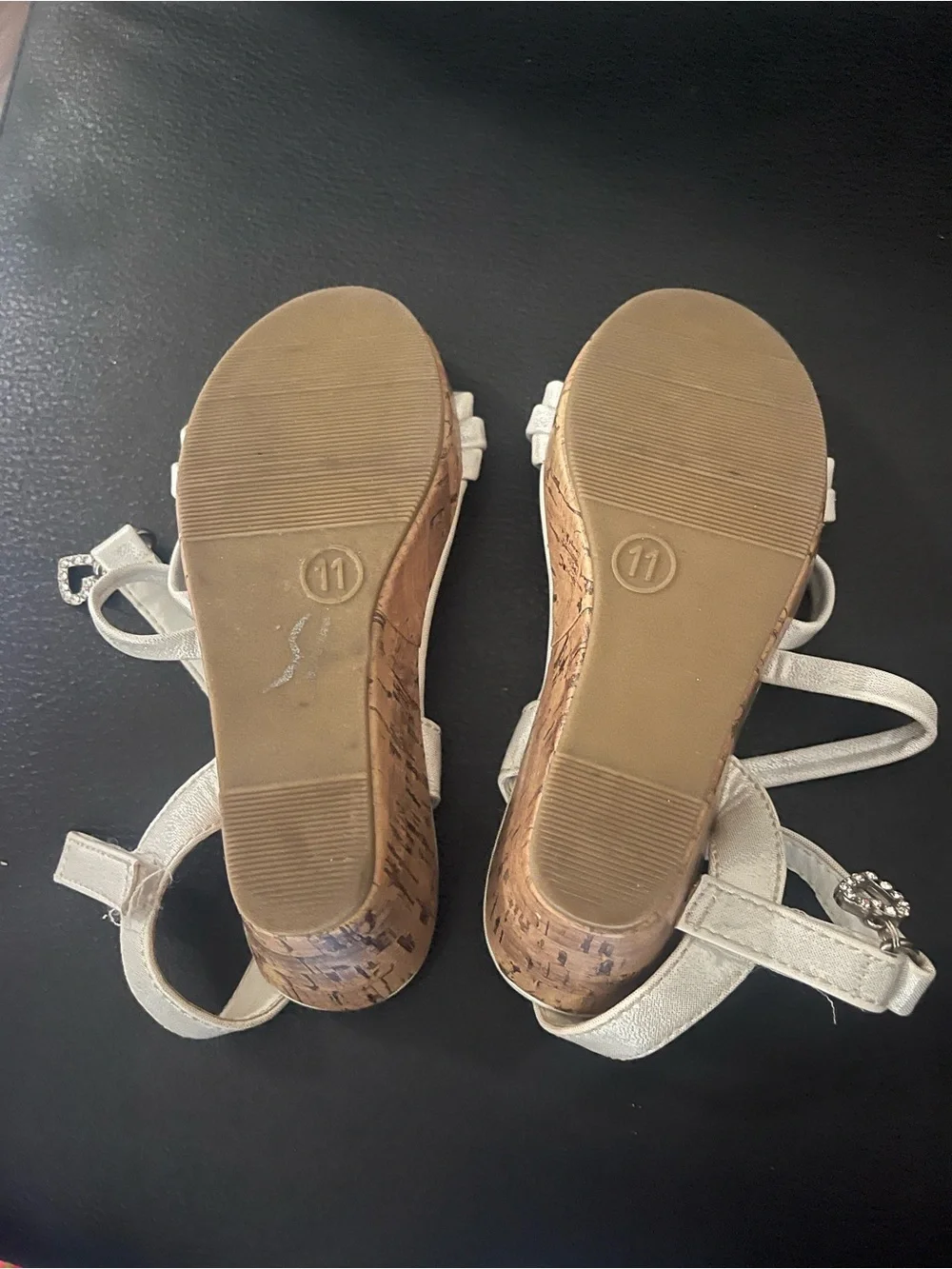 Women's White Strappy Ankle Strap Sandals